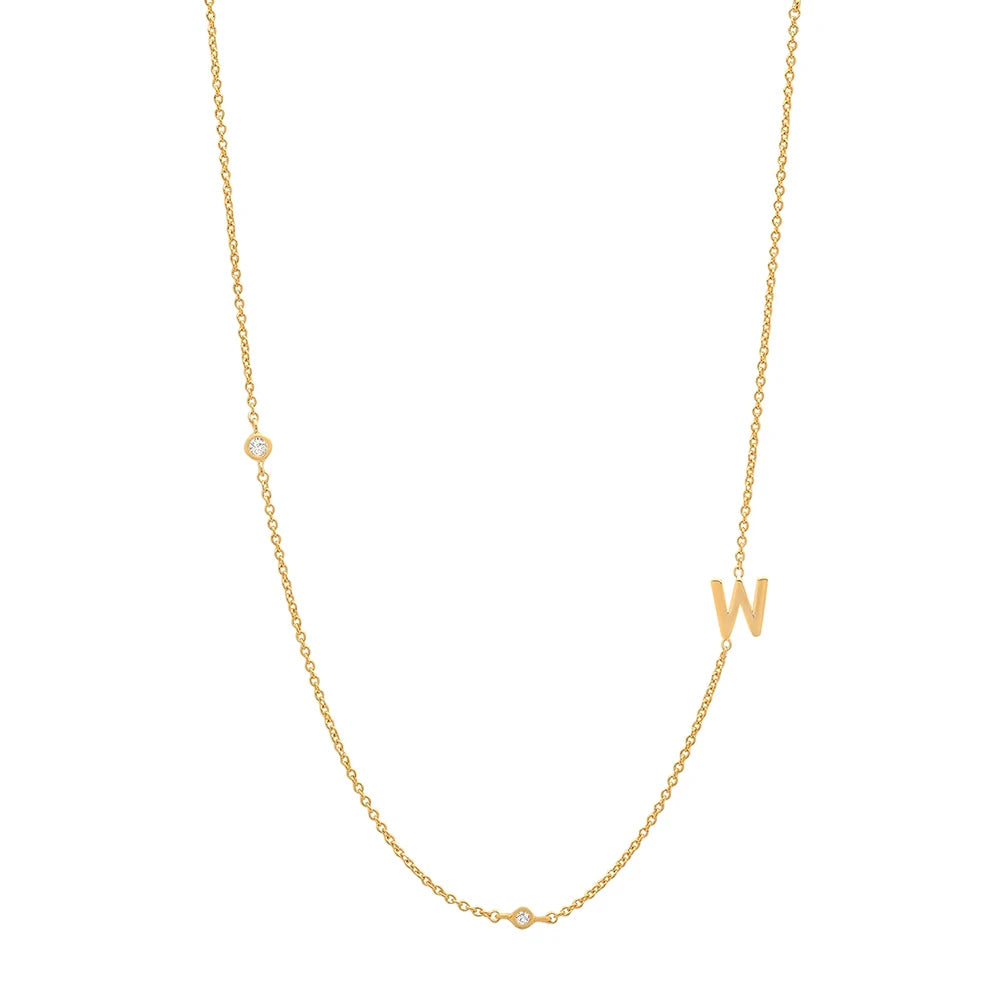 Savia Initial Necklace