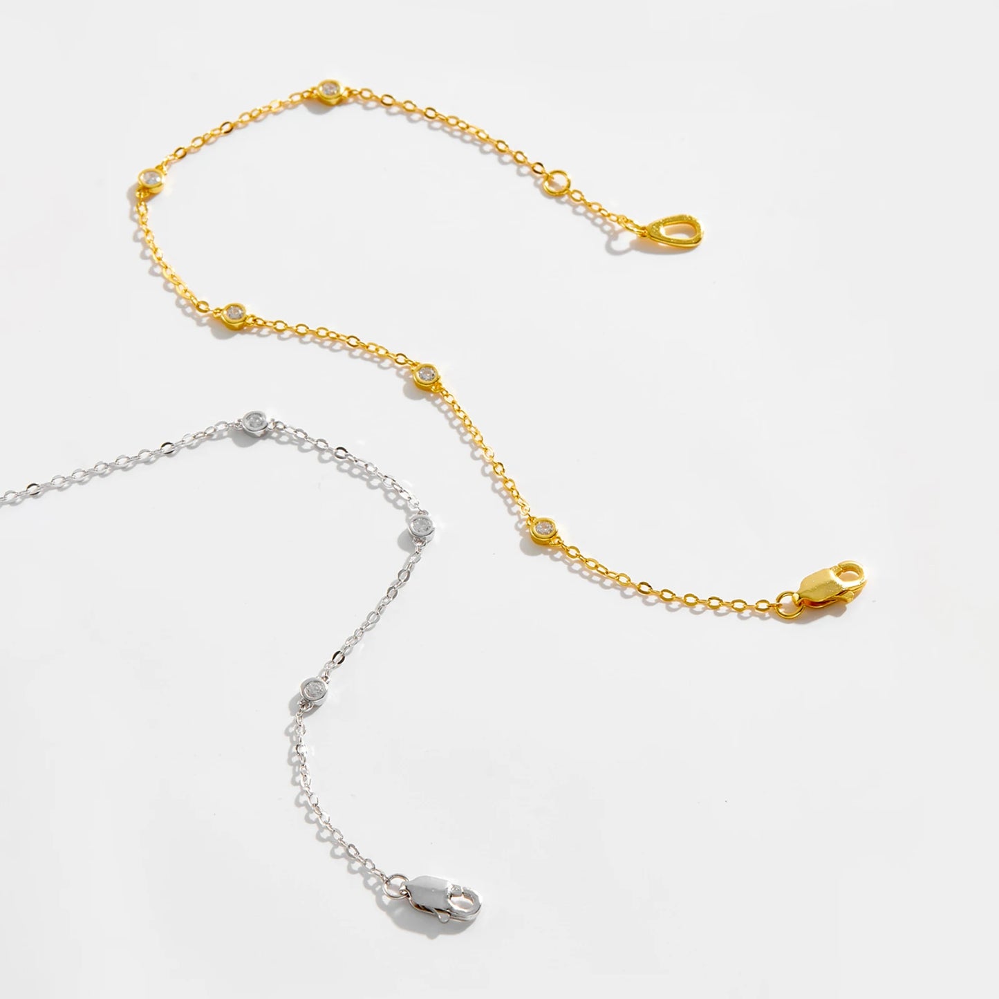 Leuchtendes Zirkonarmband