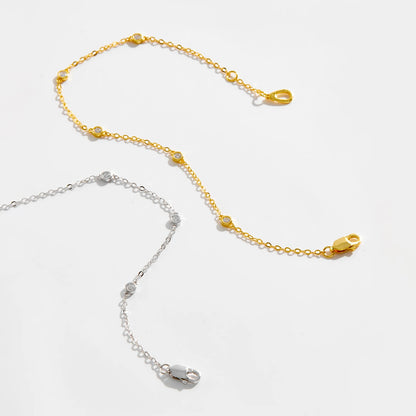 Leuchtendes Zirkonarmband