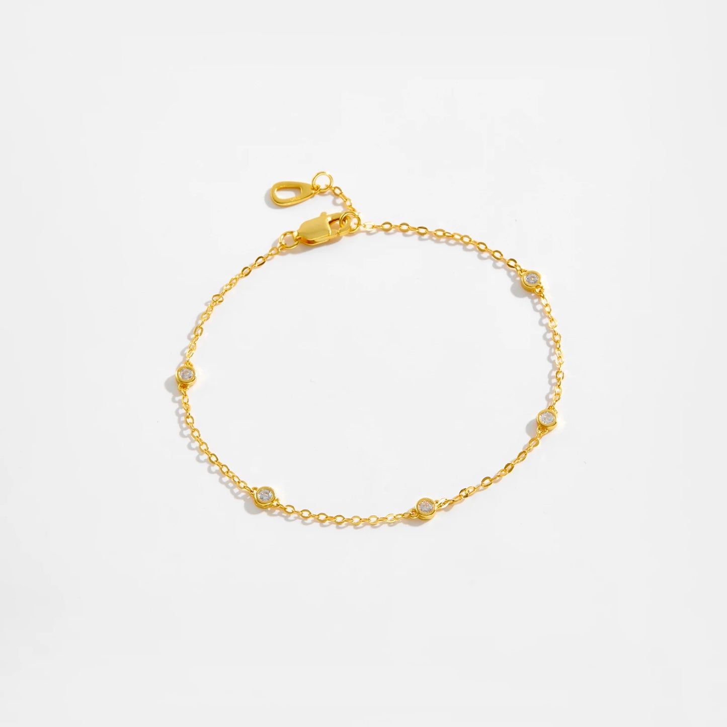 Leuchtendes Zirkonarmband