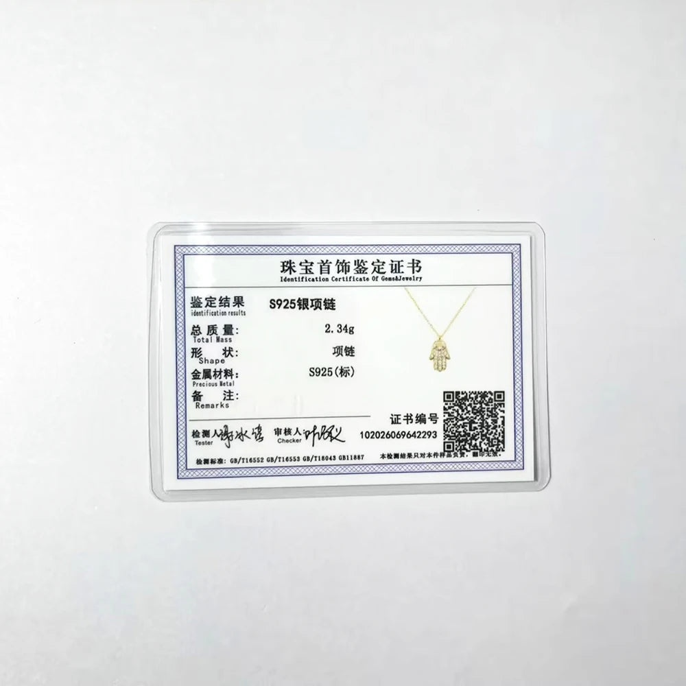 Hamsa Shine Necklace