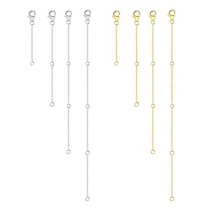 4pc Necklace Extender (2-8in) (5-20cm)
