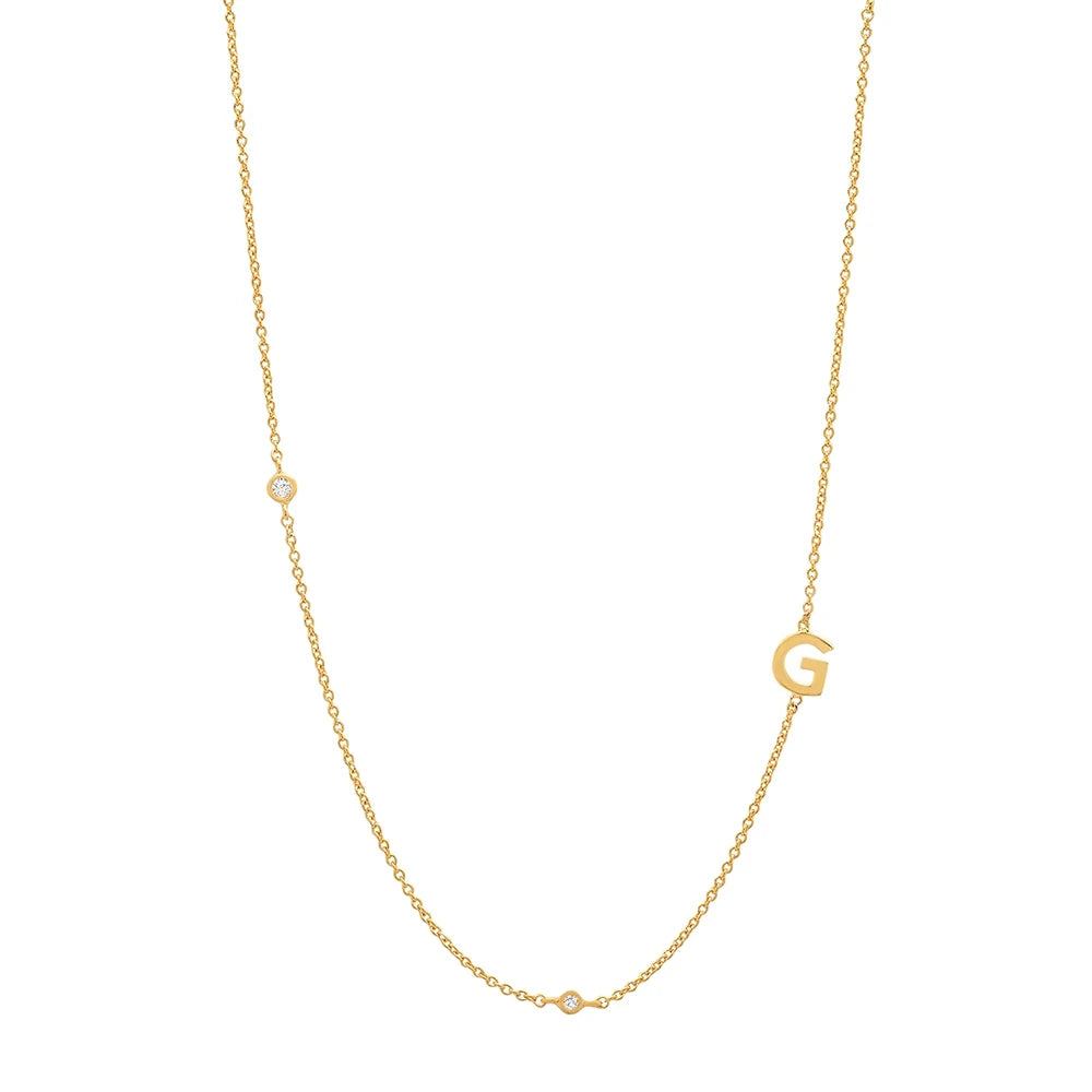 Savia Initial Necklace