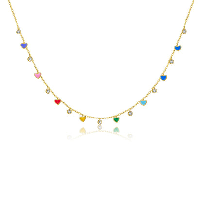 ANDYWEN 925 Sterling Silver Gold Bohemia Black Ename Charm Choker Necklace 2022 Winter Women Fashion Classic Fine Jewelry Enamel