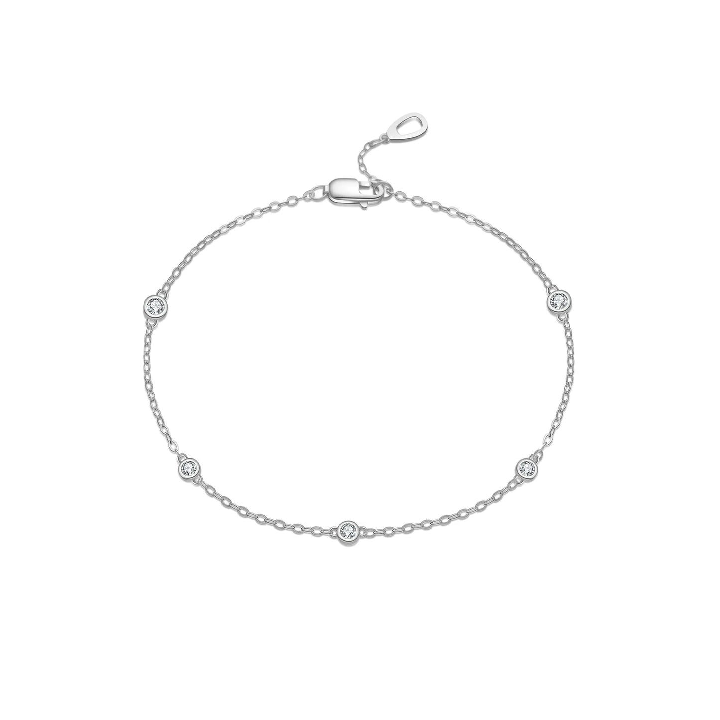 Leuchtendes Zirkonarmband