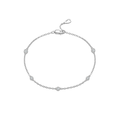 Leuchtendes Zirkonarmband