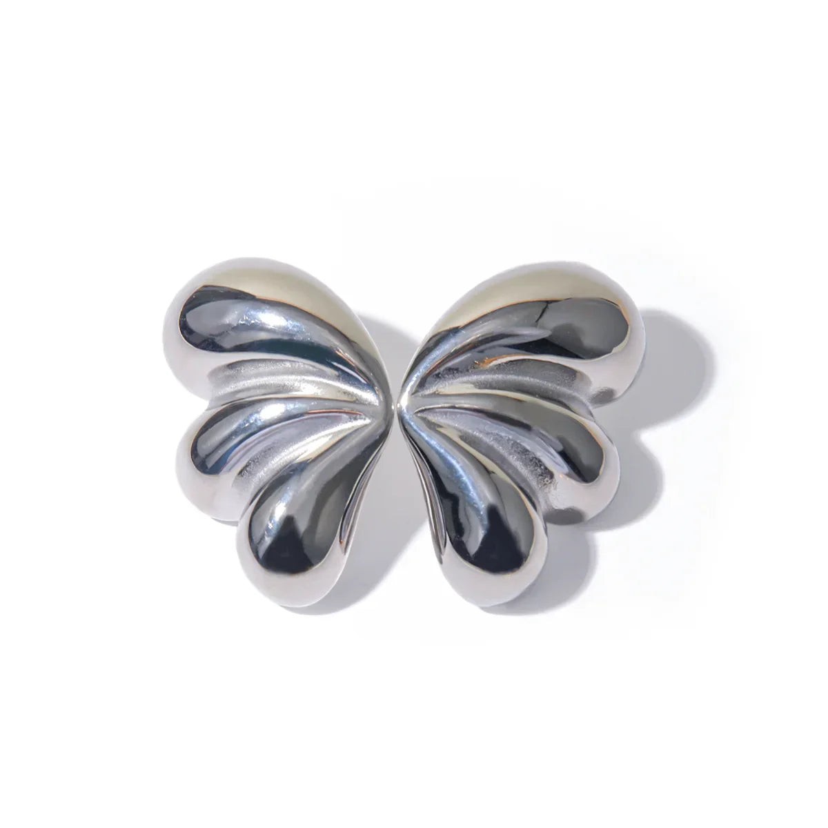 Elegant Three Petal Symmetrical Earrings