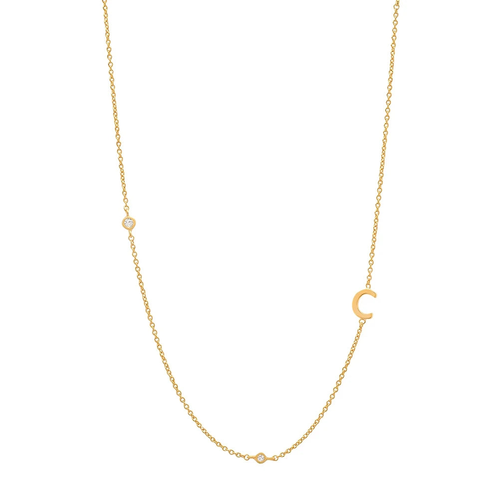 Savia Initial Necklace