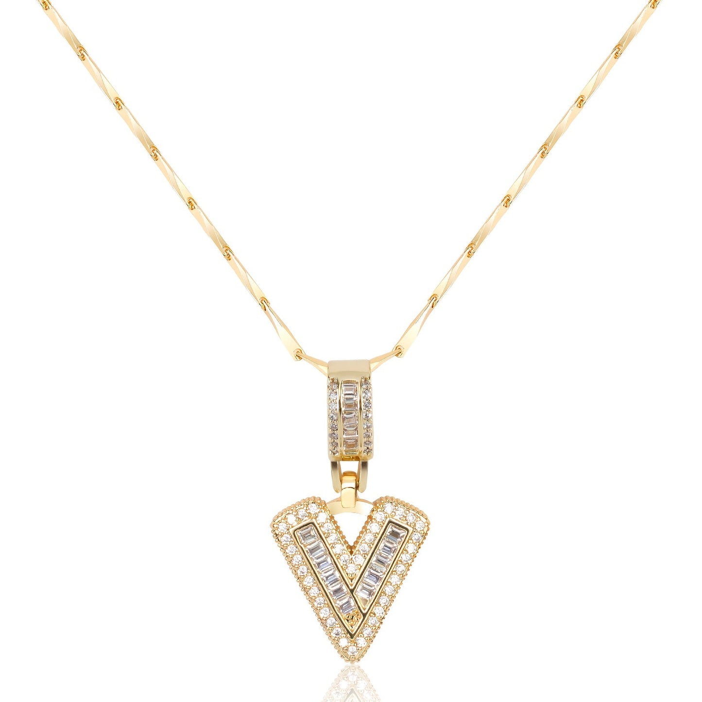 Bold Initial Necklace