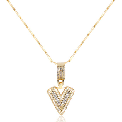 Bold Initial Necklace