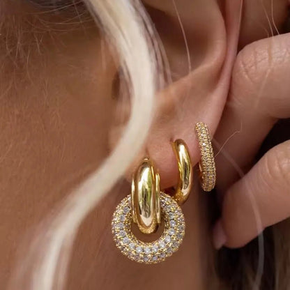 Aurea Zircon Earrings