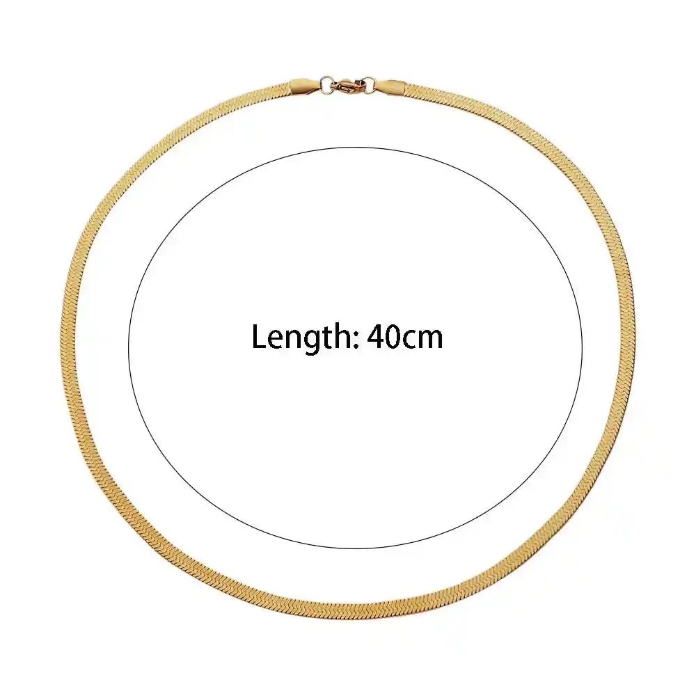 Beige hoop with a length of 40cm on a white background