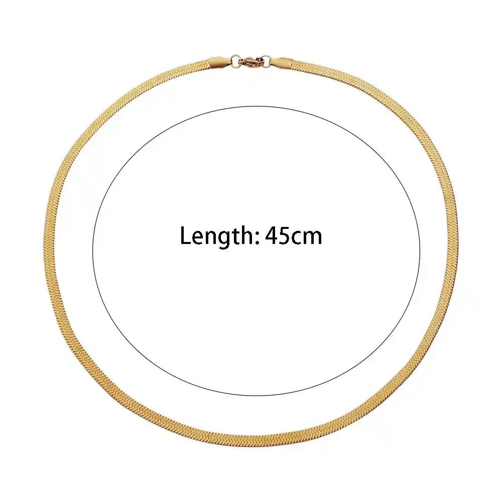Beige hoop with a length of 45cm on a white background
