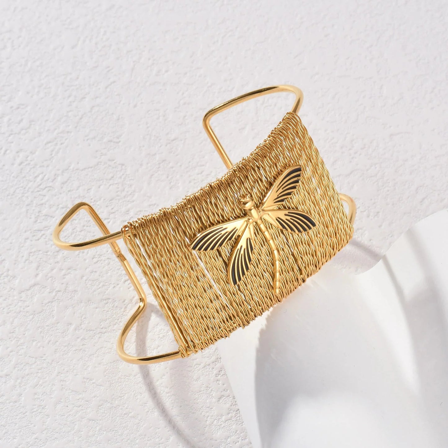 Bold Boho Wide Opening Cuff Bracelet