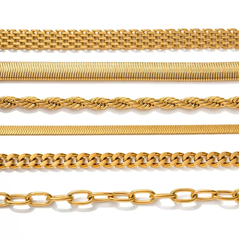 Classy Gold Mix & Match Bracelets