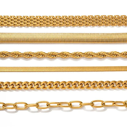 Classy Gold Mix & Match Bracelets
