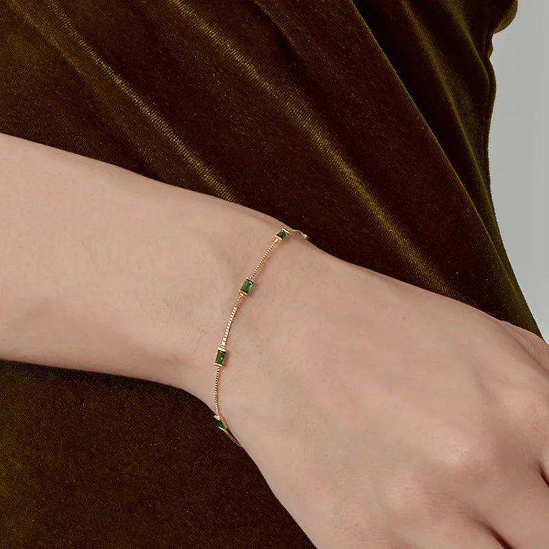 Dainty Aurora Chain Bracelets