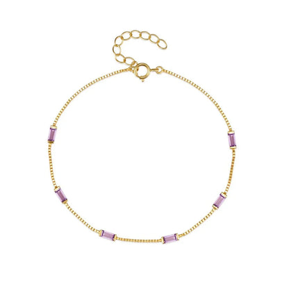 Dainty Aurora Chain Bracelets