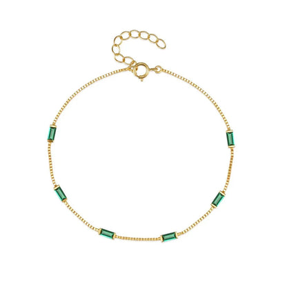 Dainty Aurora Chain Bracelets