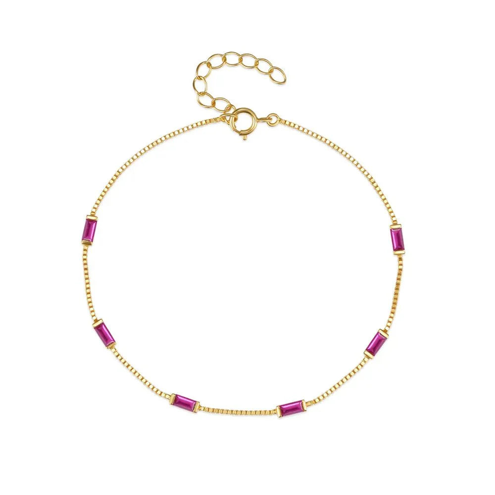 Dainty Aurora Chain Bracelets