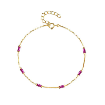 Dainty Aurora Chain Bracelets