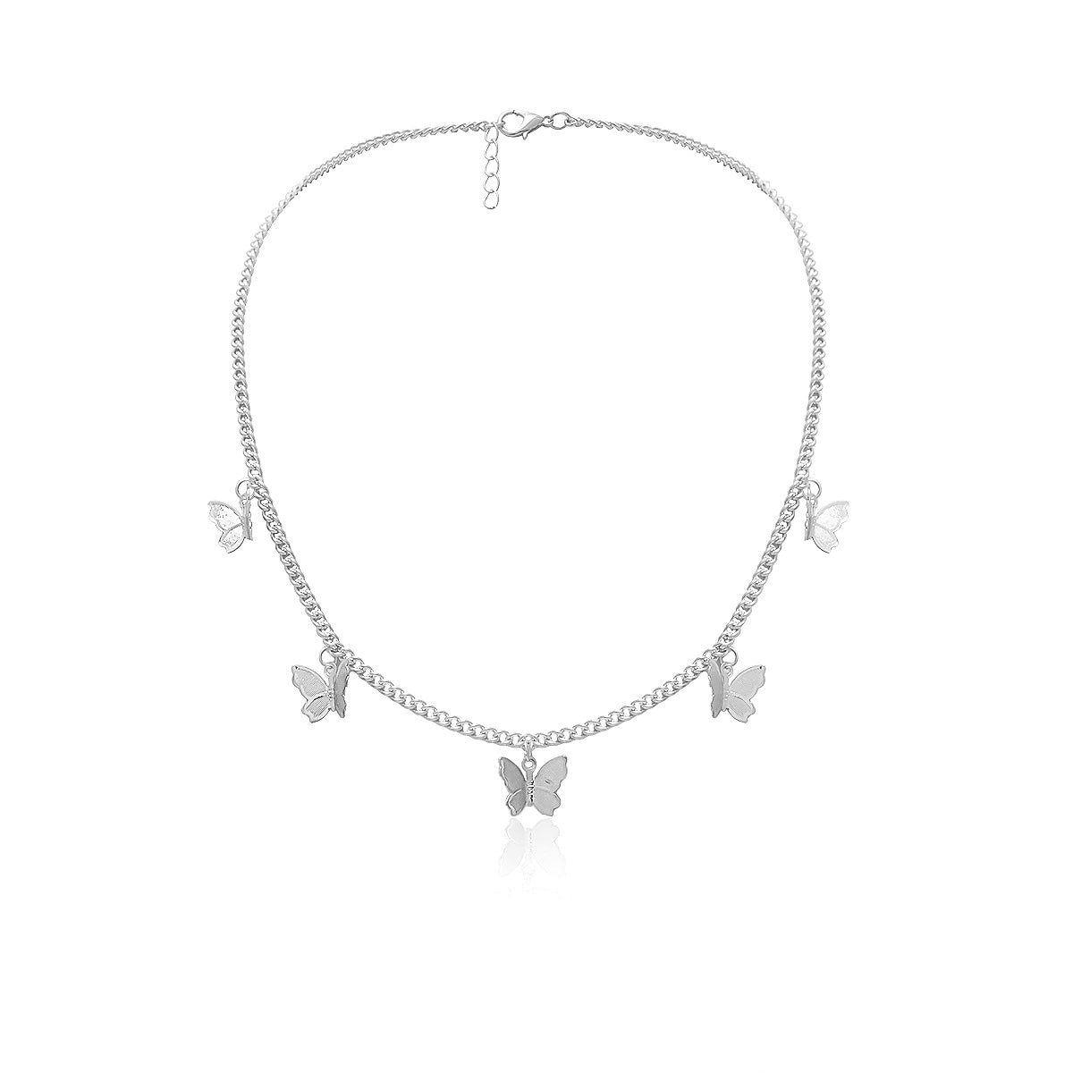 Dainty Butterfly Choker Necklace