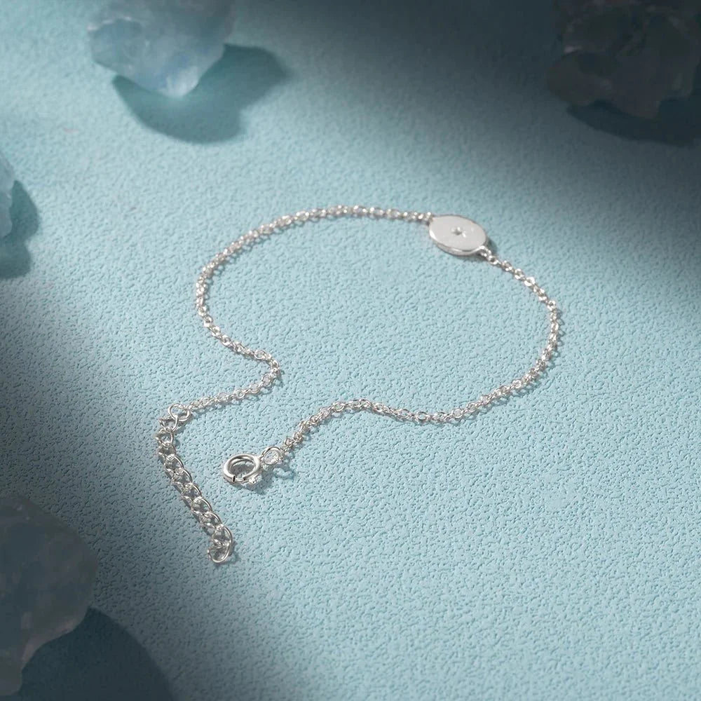 Dainty Chain North Star Bracelet