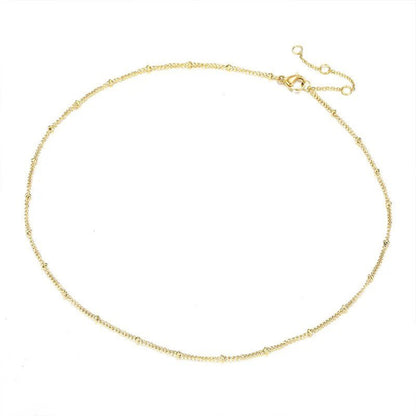 Dainty Classic Satellite Chain Necklace