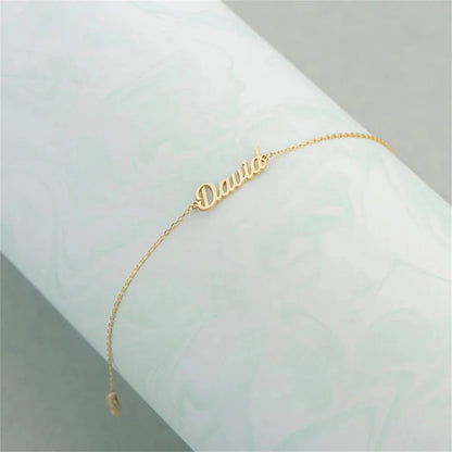 Dainty Custom Name Bracelet