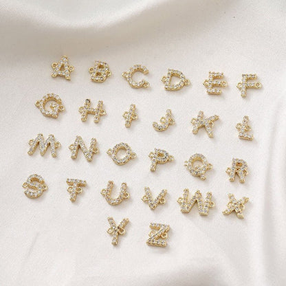 Dainty Initial Chain Bracelet