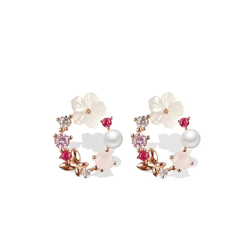 Dainty Pink Boutique Earrings