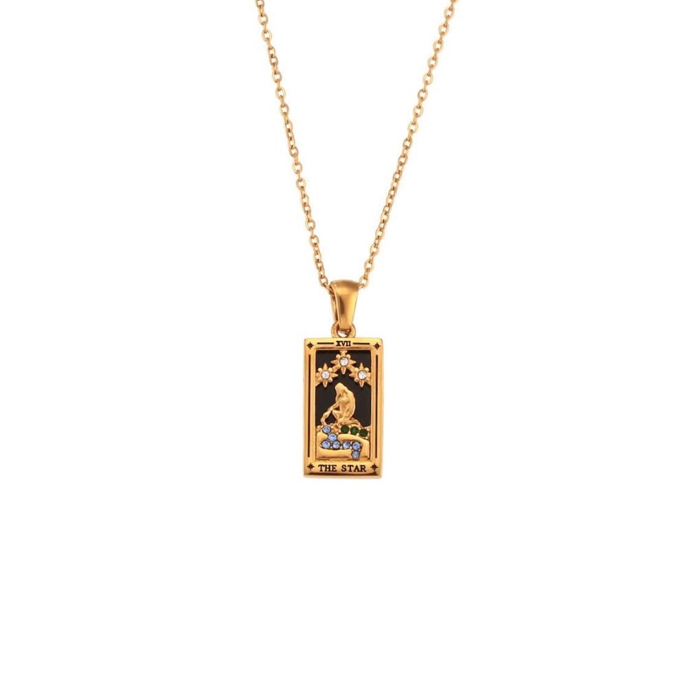 Dainty Tarot Charm Necklaces