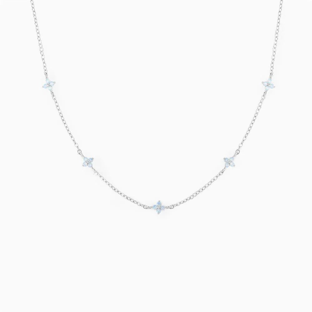 Dainty Tiny Flowers Necklace