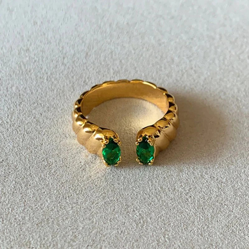 Dual Diamond Wrapped Rings