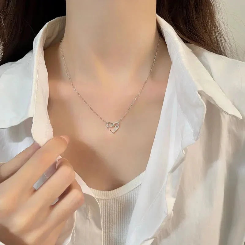 Eternal Love Infinity Heart Necklace