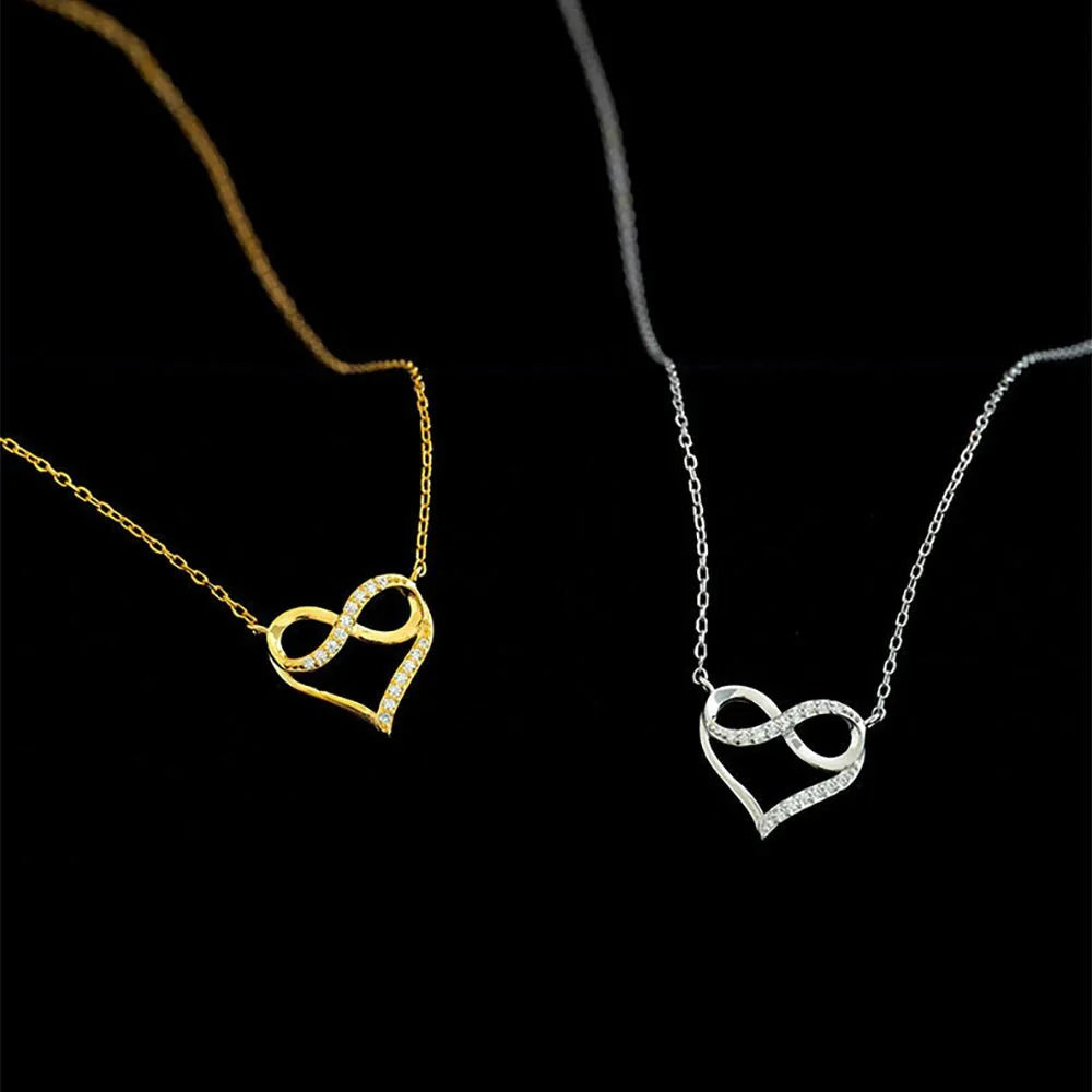 Eternal Love Infinity Heart Necklace