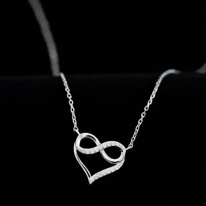 Eternal Love Infinity Heart Necklace