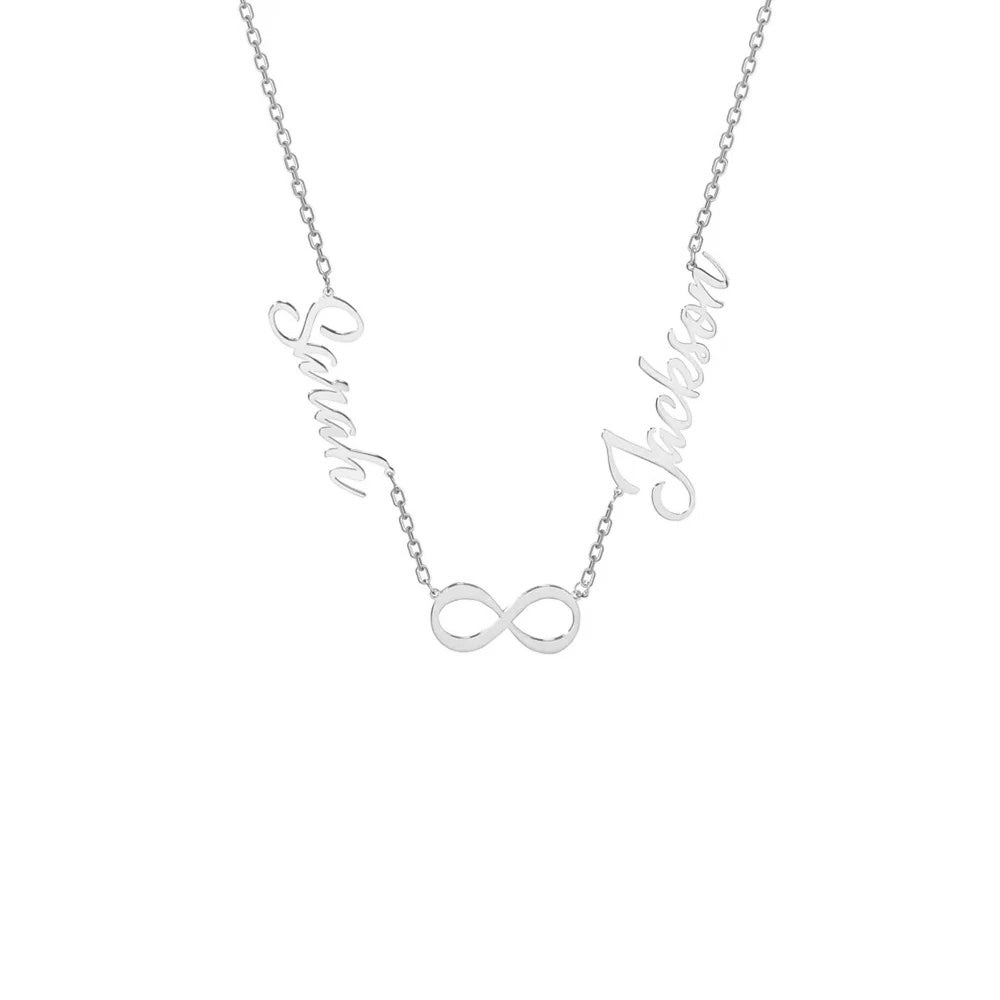 Eternal Love Infinity Name Necklace