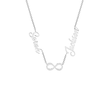 Eternal Love Infinity Name Necklace
