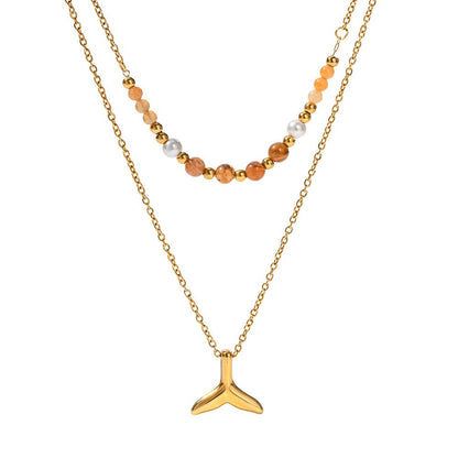 Layered Natures Whale Lux Necklaces