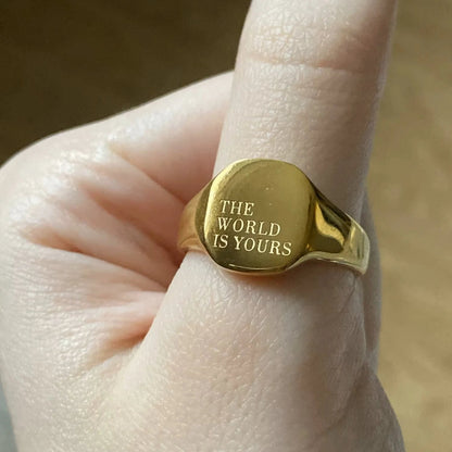 Lettera Ring
