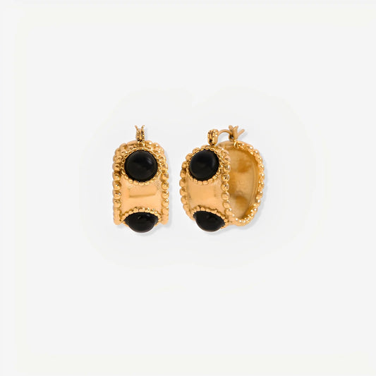 Liora Black Earrings