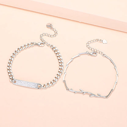 Matching Rooted Love Bracelets