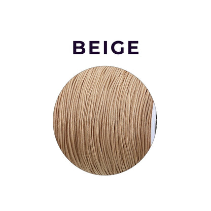 Personalized Bubble Name Layered Rope Bracelet