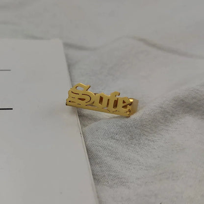 Personalized Name Classy Rings