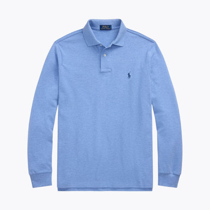 RL Mesh Long-Sleeve Polo Shirt