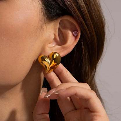 Romantic Love Heart Earrings