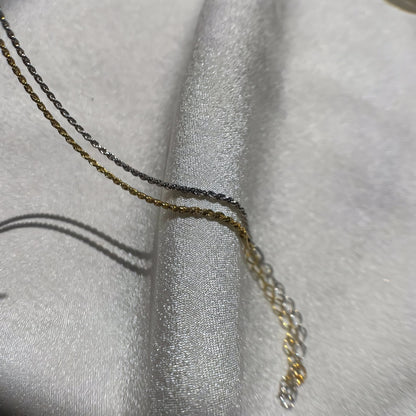 Romantic Rope Chain Couples Bracelets Set