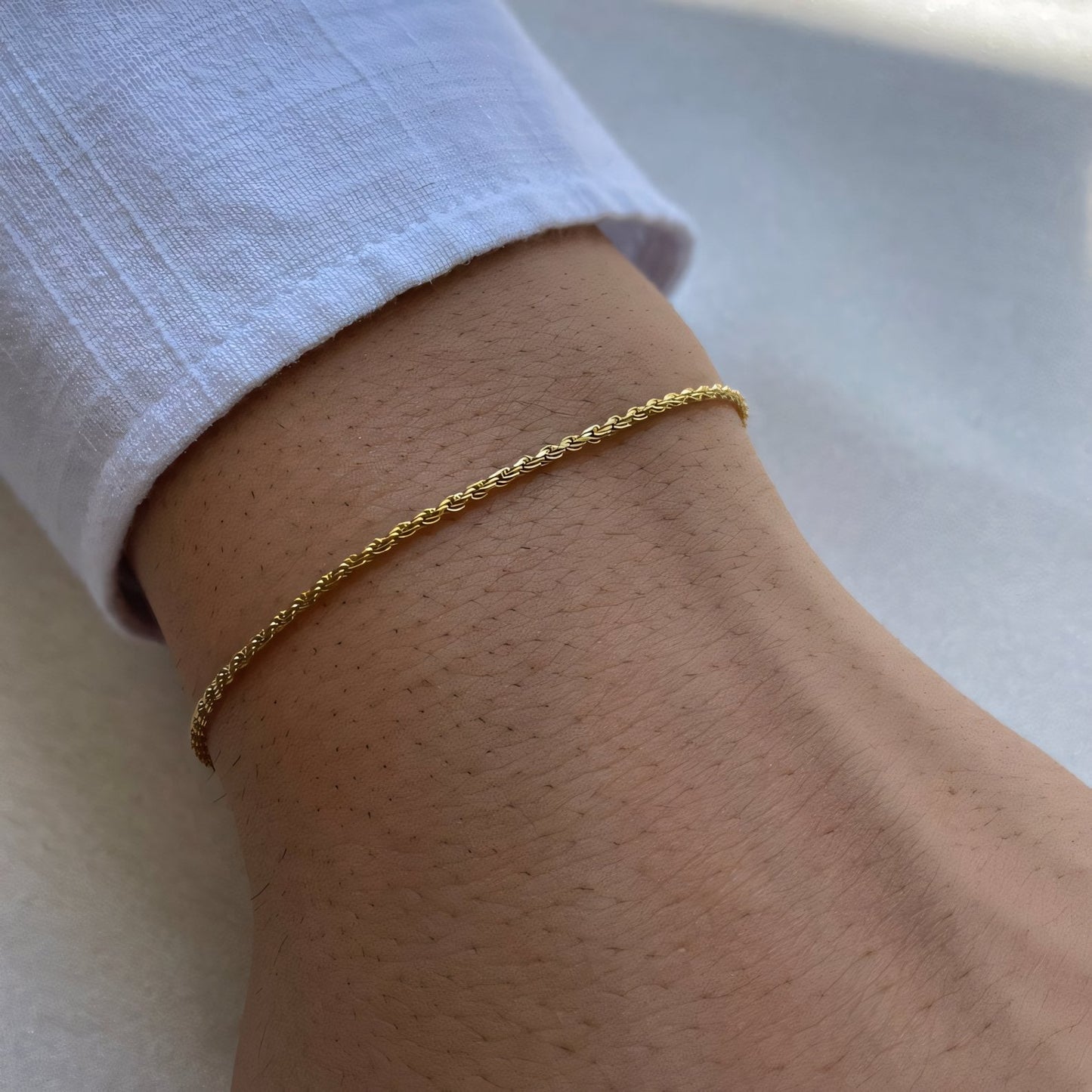 Romantic Rope Chain Couples Bracelets Set