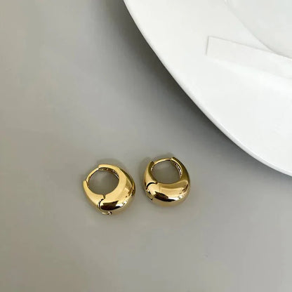 S925 Classy Hoop Dainty Earrings